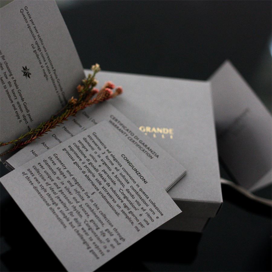 5 elements 'Congiunzioni' earrings CONGIUNZIONI | OR5 CONPARG AU9R CT 0,24